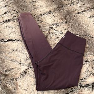 Lululemon Wunder Under Purple Ombre sz 6, 28”